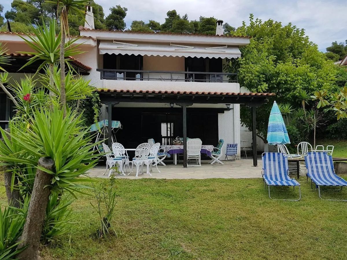 Beachfront Villa 100M From Sea For Up To 10 Guests Siviri