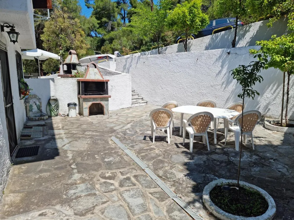 Beachfront Villa 100M From Sea For Up To 10 Guests Siviri