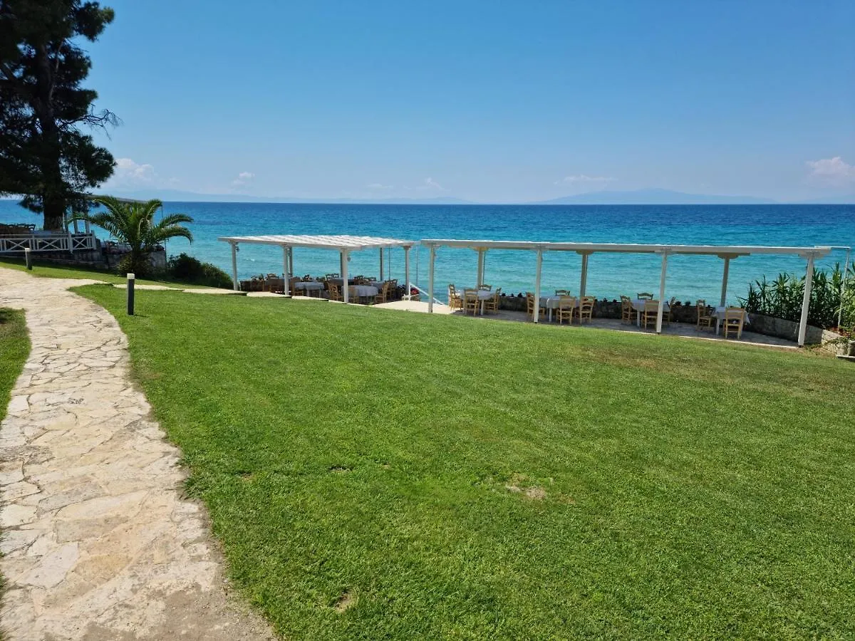 Beachfront Villa 100M From Sea For Up To 10 Guests Siviri 0*,