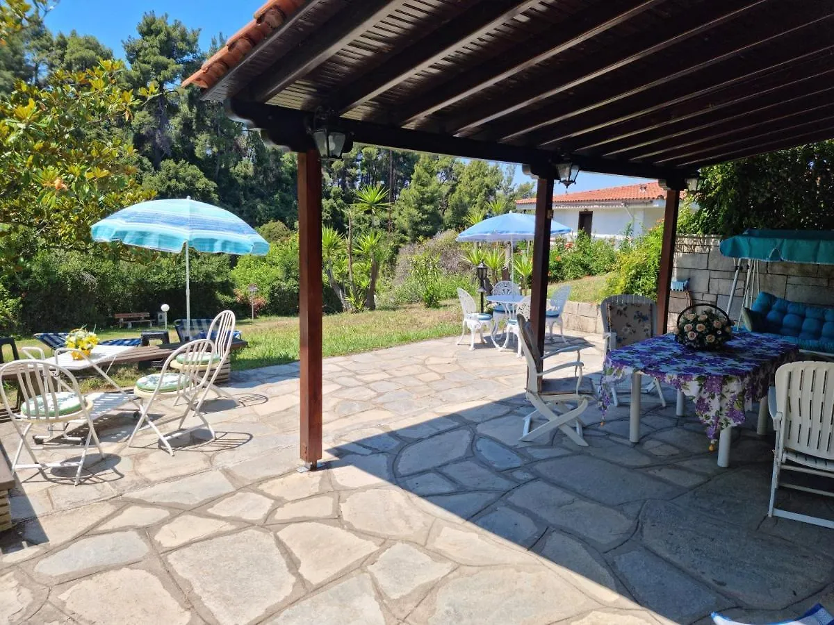 Beachfront Villa 100M From Sea For Up To 10 Guests Siviri