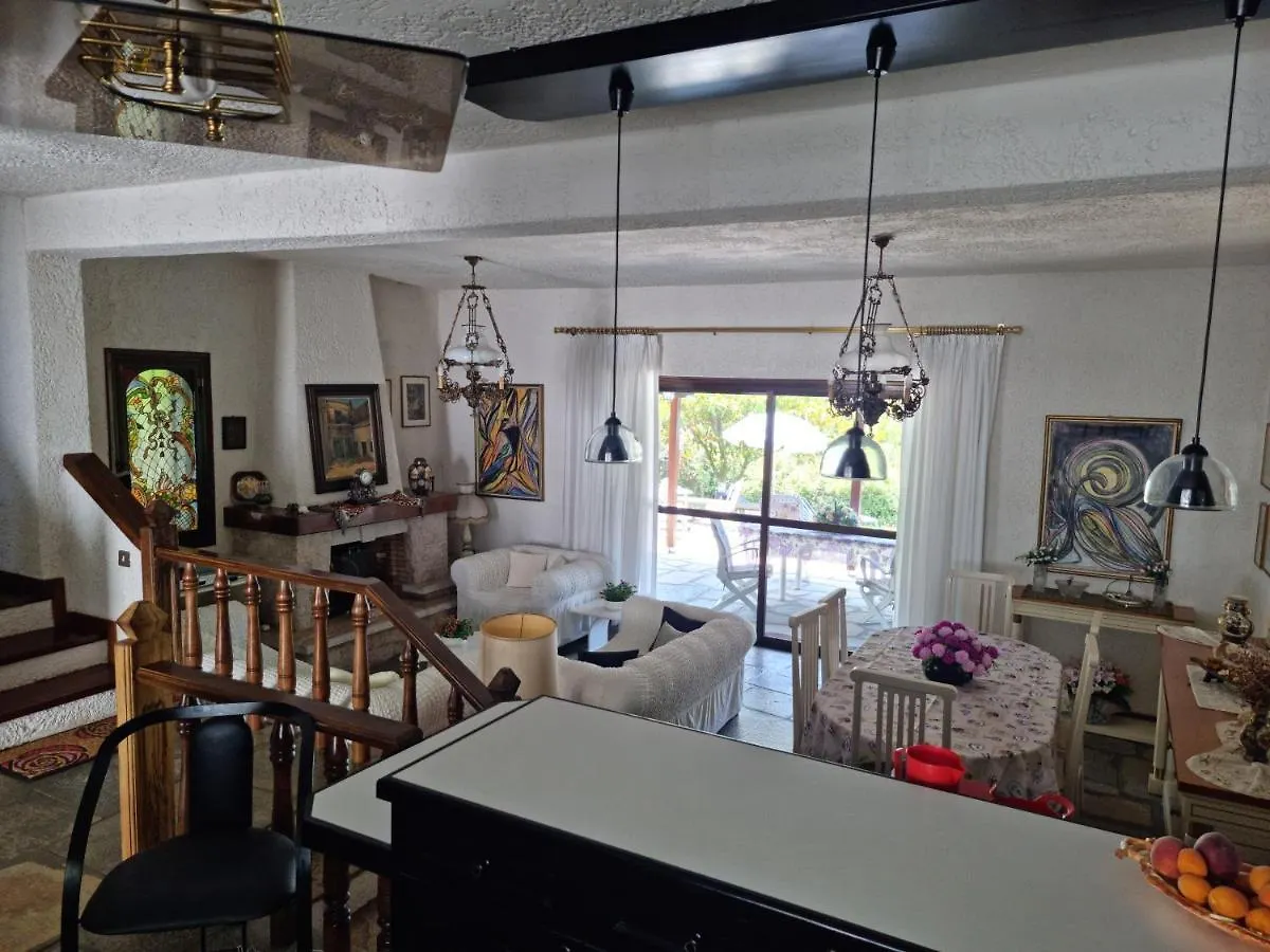Beachfront Villa 100M From Sea For Up To 10 Guests Siviri